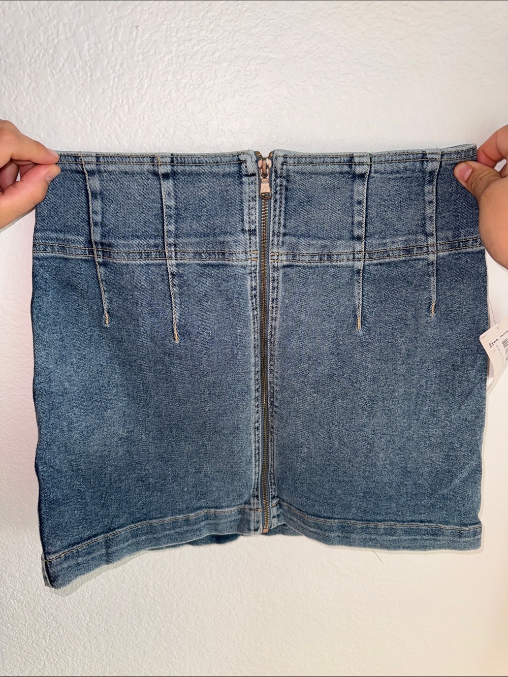 Free People Denim Mini Skirt - Brand New!!